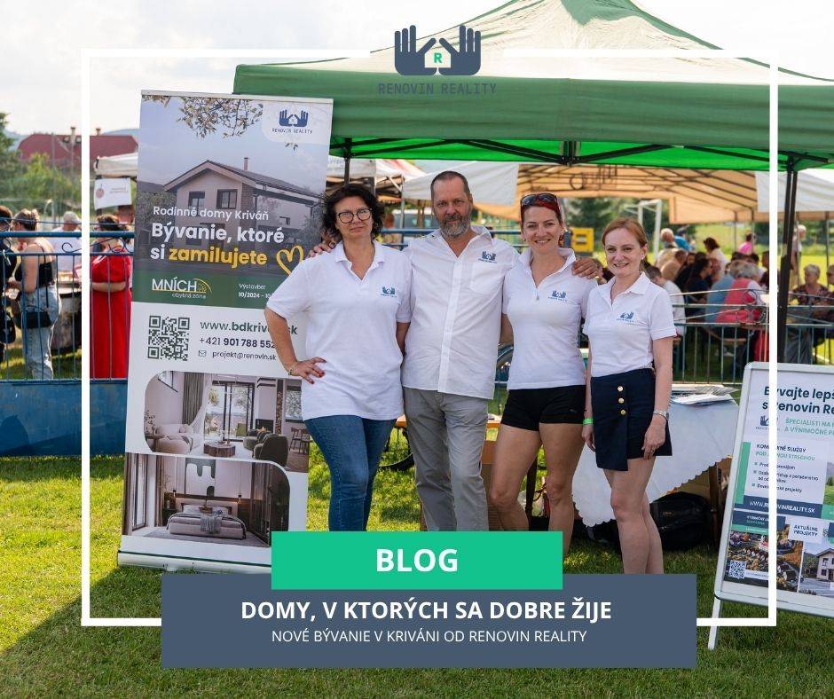  Domy, v ktorých sa dobre žije – Nové bývanie v Kriváni od RENOVIN REALITY
