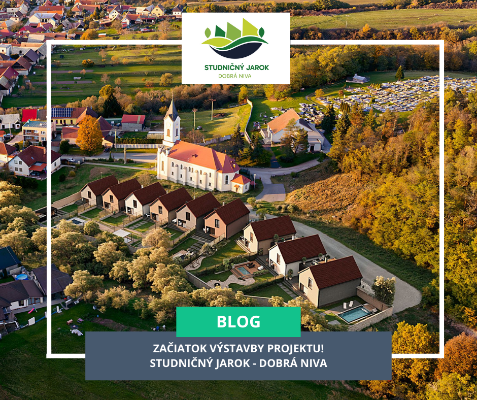 OFICIÁLNE ZAČÍNAME: Výstavba moderných rodinných domov Studničný jarok v Dobrej Nive OFICIÁLNE ZAČÍNAME: Výstavba moderných rodinných domov Studničný jarok v Dobrej Nive