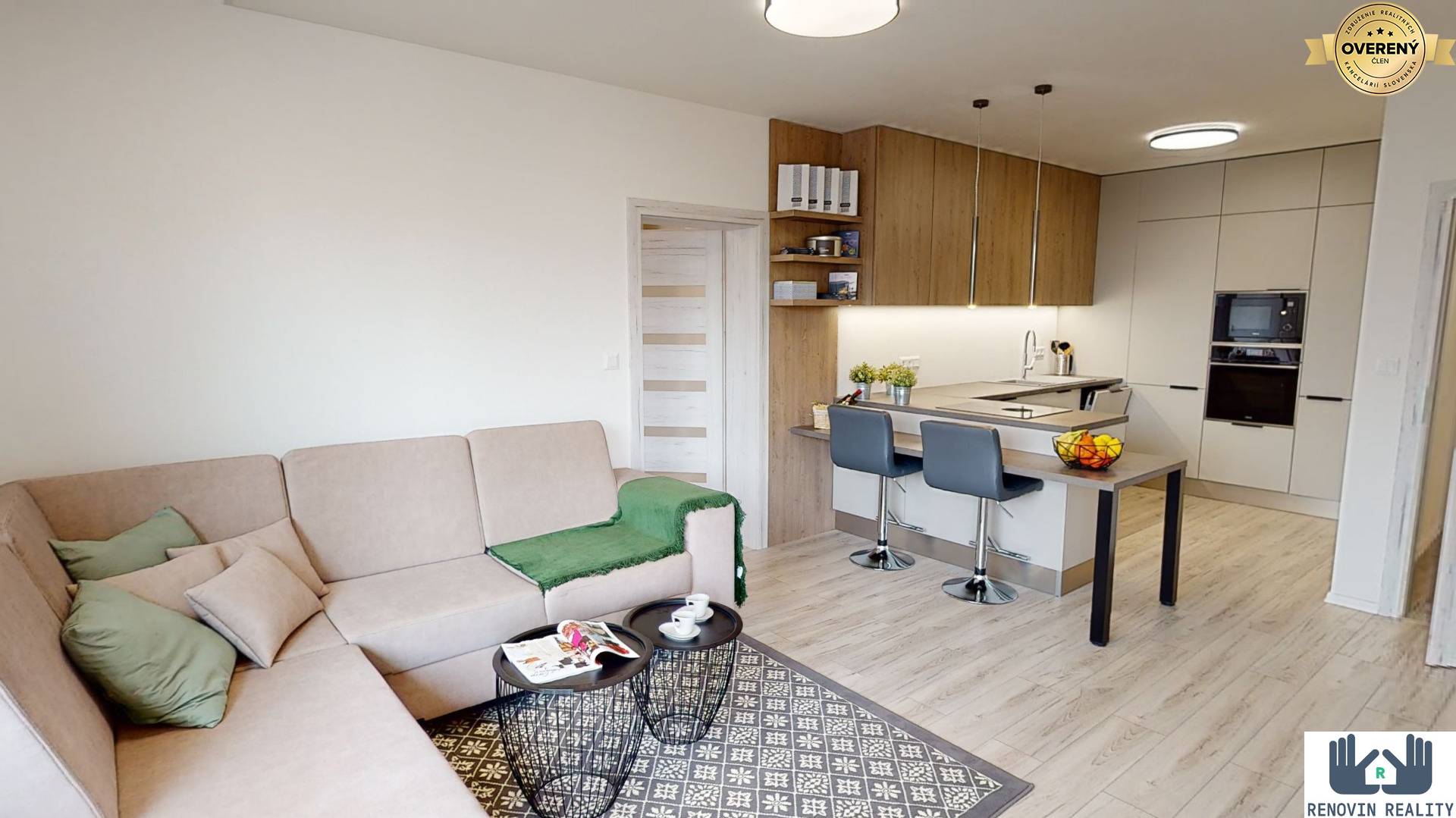 2-izbový byt v novostavbe Hájik vo Zvolene na predaj H5 - obývačka 