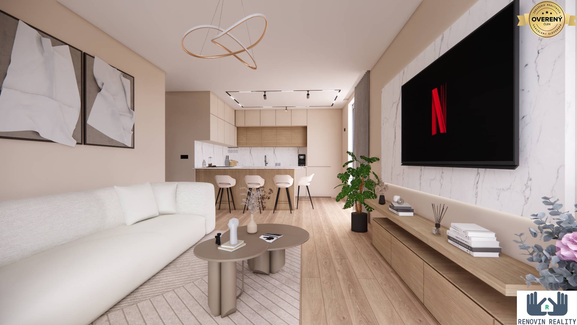 Bytový dom Mních Kriváň, Detva, byt v štandarde