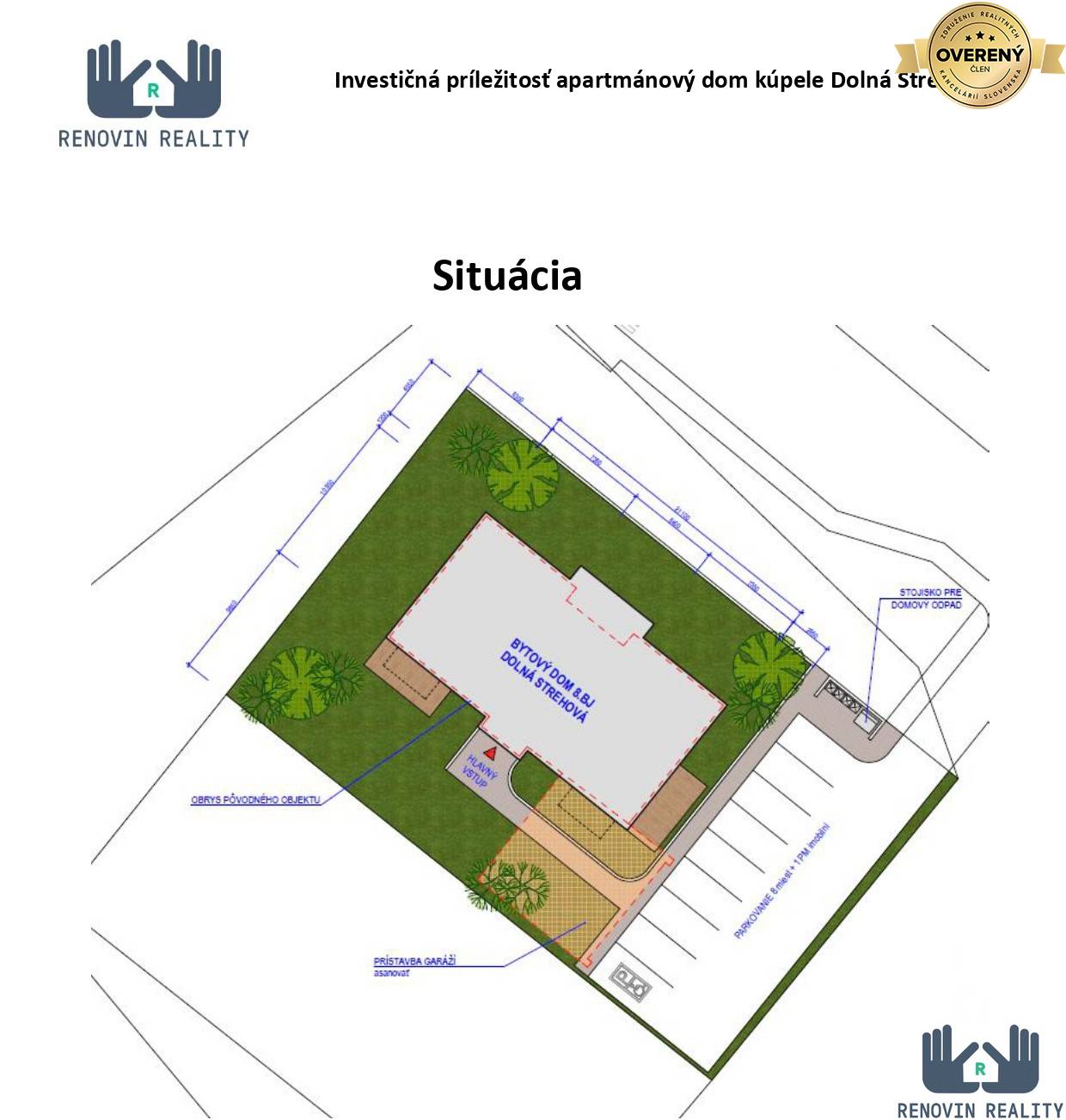 Investičná príležitosť apartmánový dom kúpele Dolná Strehová