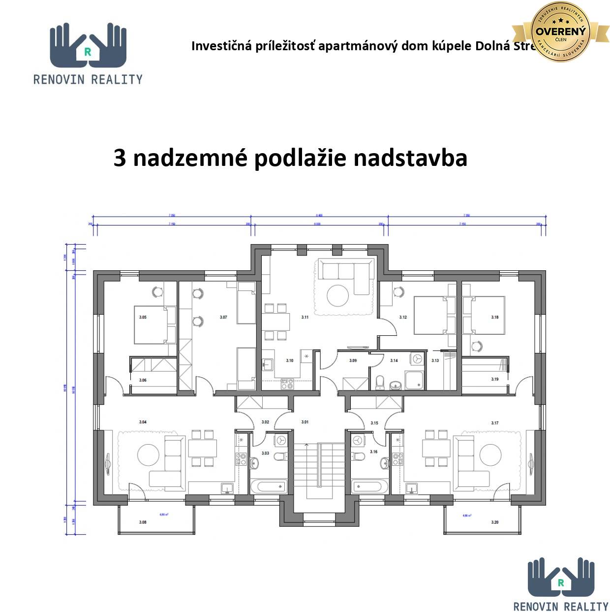 Investičná príležitosť apartmánový dom kúpele Dolná Strehová
