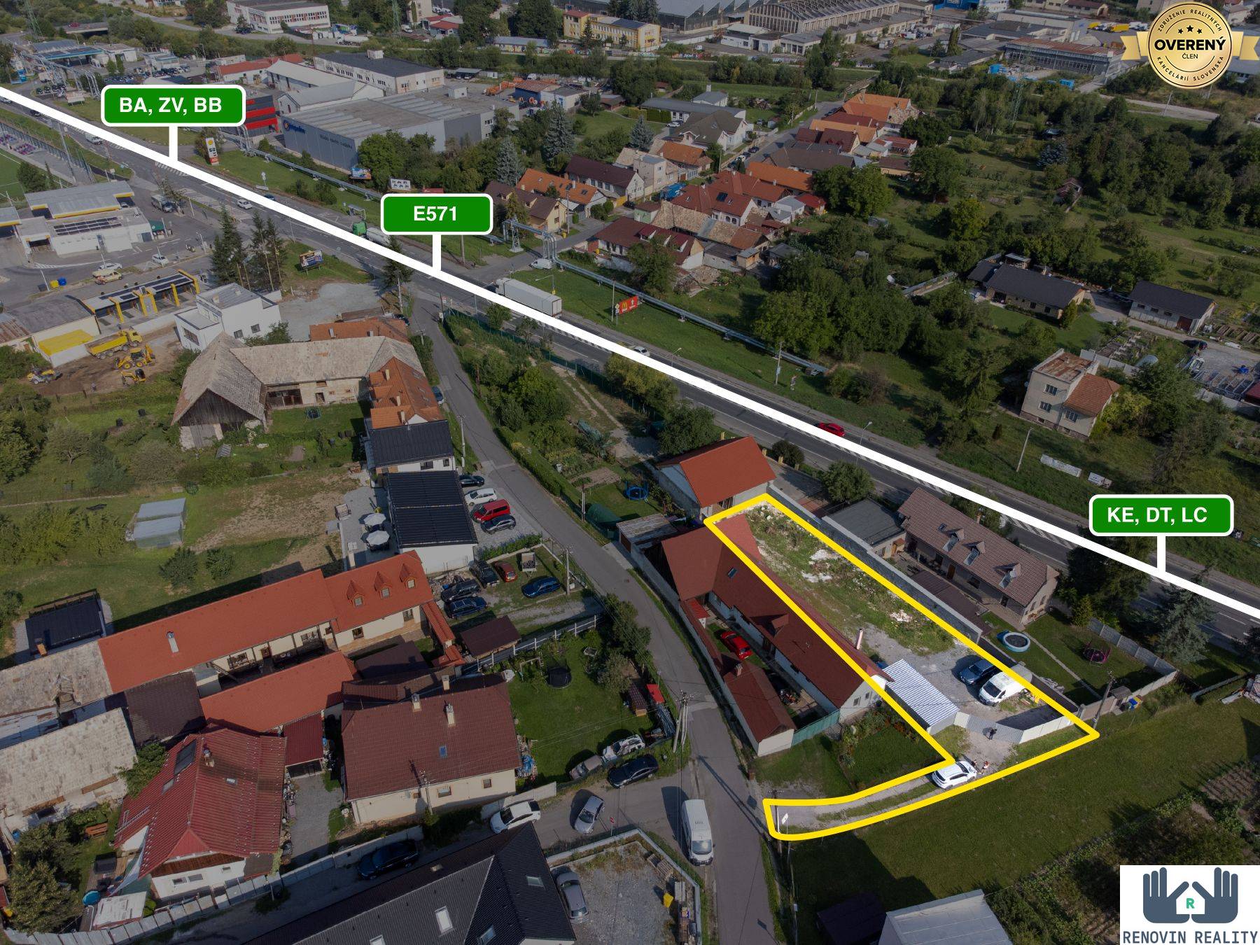 Slnečný pozemok v Môťovej - pripravený pre Váš nový domov