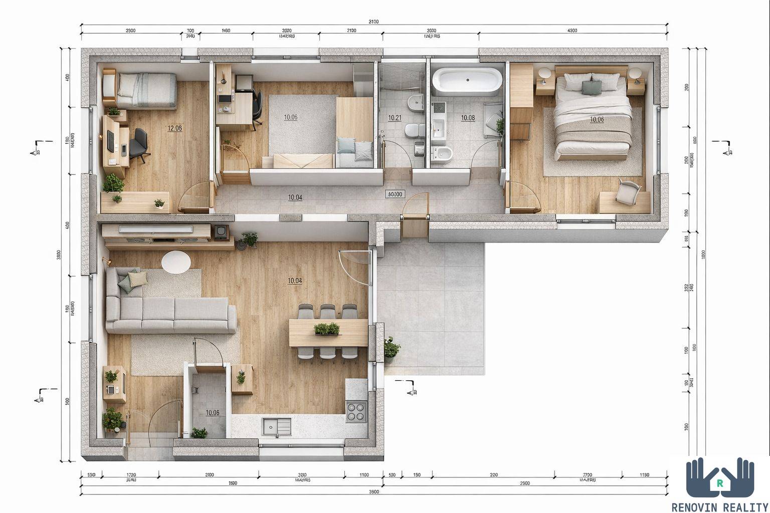 PRIESTRANNÝ RODINNÝ DOM – HONTIANSKE TESÁRE