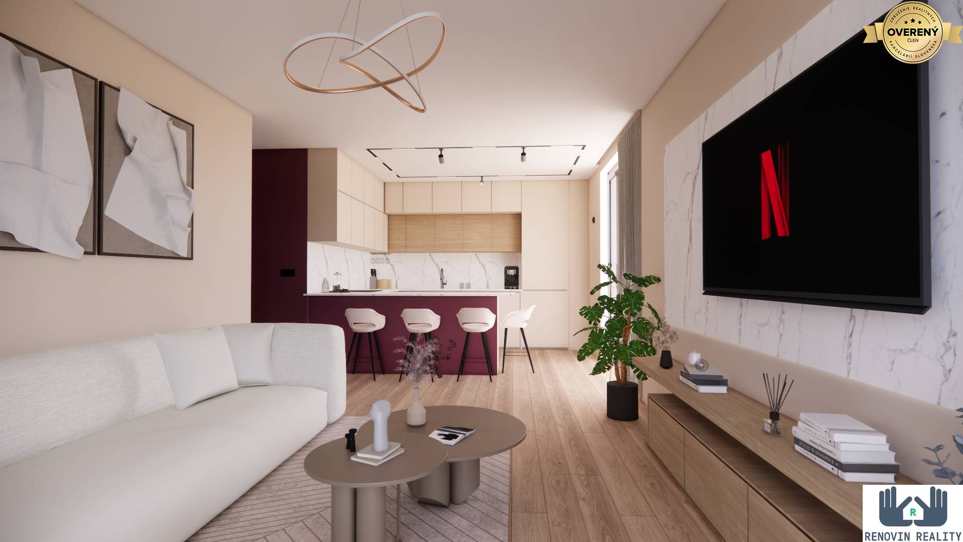 Bytový dom Mních Kriváň, Detva, byt v štandarde