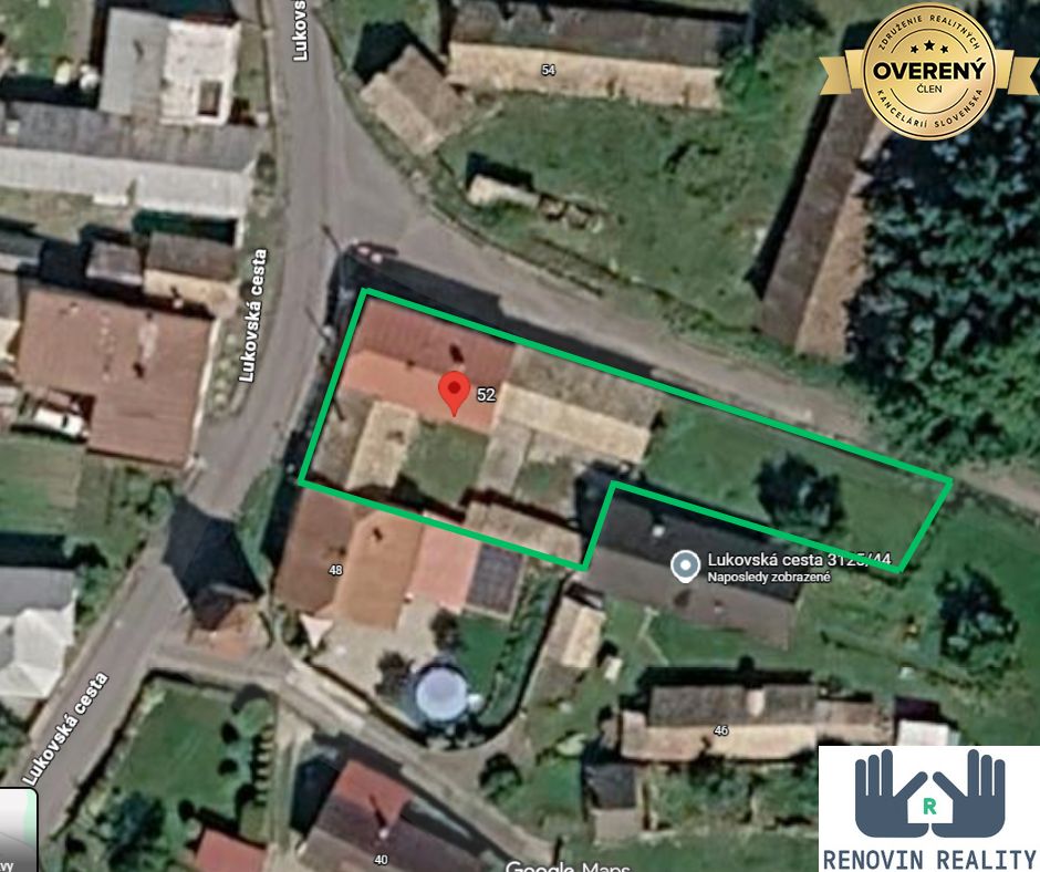 Predaj rodinny dom a kamenny dom na velkom pozemku, Zvolen-Lukové