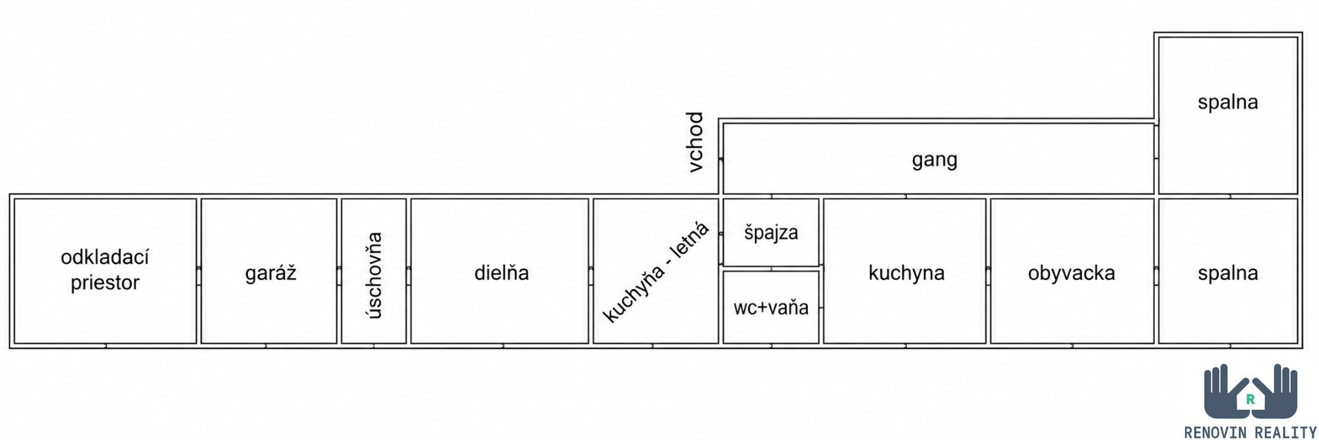 Rodinný dom s veľkým pozemkom len 8 minút od Dudiniec – obec Ladzany