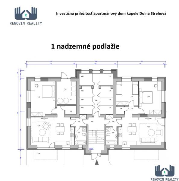 Investičná príležitosť apartmánový dom kúpele Dolná Strehová
