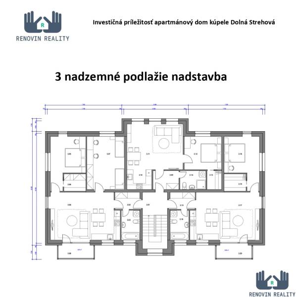 Investičná príležitosť apartmánový dom kúpele Dolná Strehová