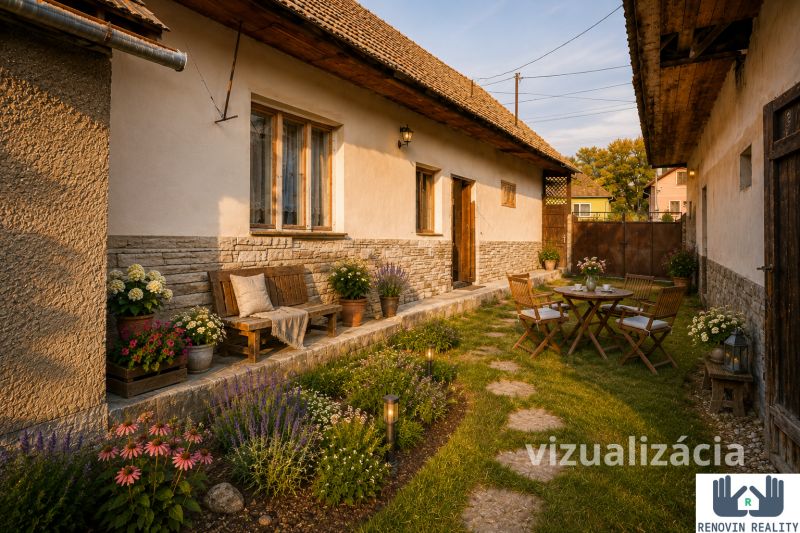 Rodinný dom s veľkým pozemkom vo vinárskom regióne – Hontianske Nemce
