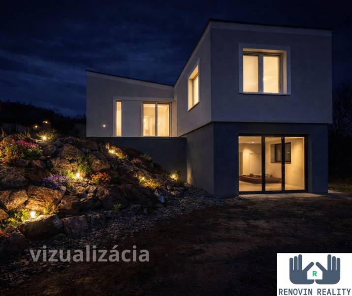 PRIESTRANNÝ RODINNÝ DOM – HONTIANSKE TESÁRE - vizualizacia
