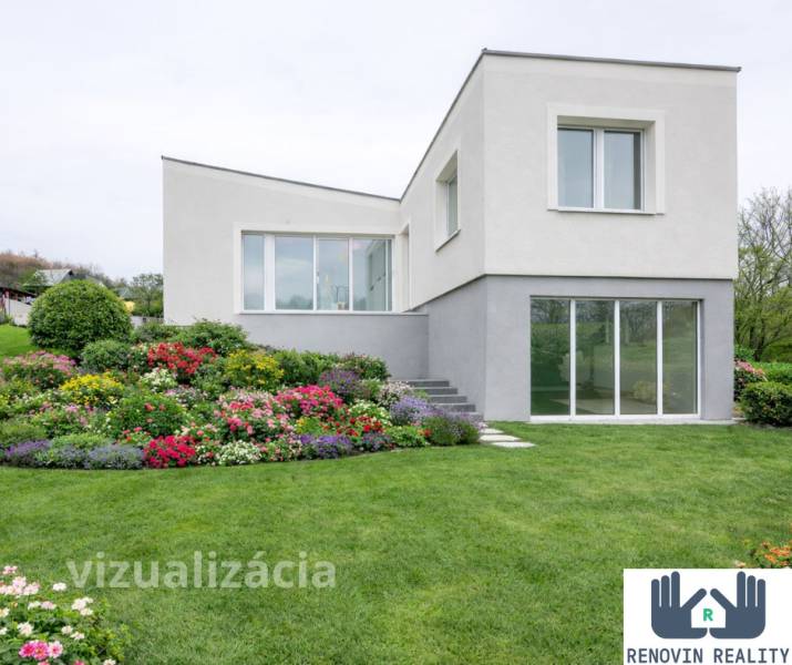 PRIESTRANNÝ RODINNÝ DOM – HONTIANSKE TESÁRE - vizualizacia