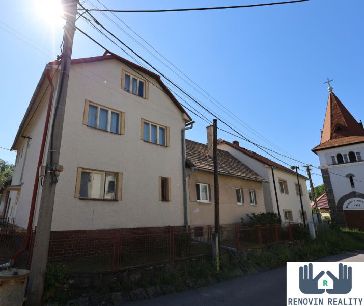 Predaj rodinny dom a kamenny dom na velkom pozemku, Zvolen-Lukové