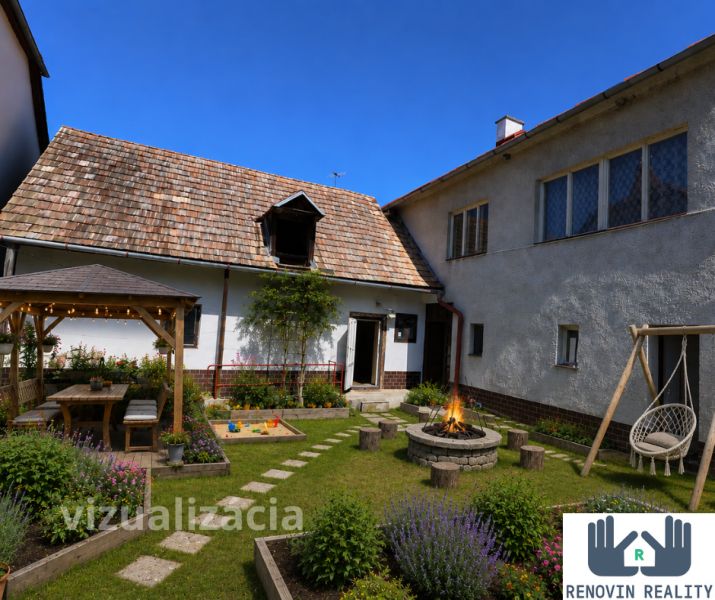 Predaj rodinny dom a kamenny dom na velkom pozemku, Zvolen-Lukové