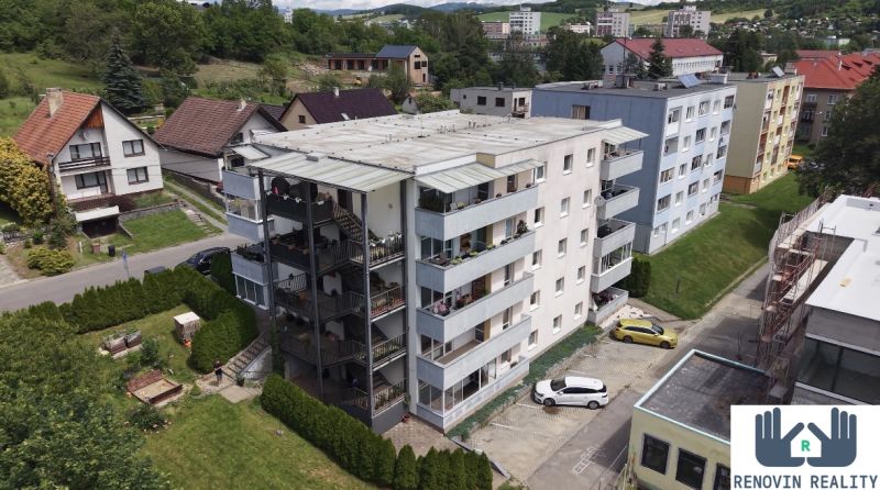 Veľký 3 izbový byt s terasou Detva – Štúrova na predaj